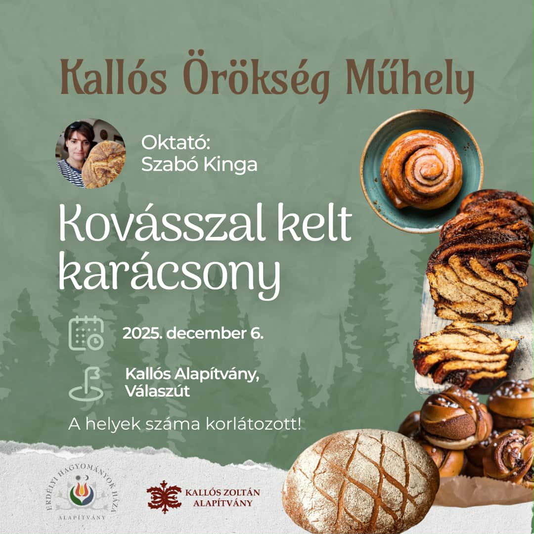 Kallós Örökség Műhely – Kovásszal kelt karácsony
